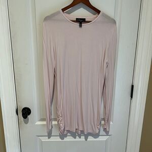 New DeLuxe by Its Long Top Pink with Ruching